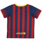 Günstige Fußballtrikots Barcelona 2013-14 Retro Heimtrikot Kurzarm
